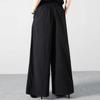 Pantalones Gruesos de Algodón y Lino con Forro Polar para Mujer Invierno 2026, Pantalones Anchos Sueltos de Talla Grande, Pantalones Largos Rectos Versátiles de Cintura Alta