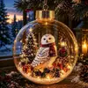 Nova decoração de Bola de Cristal Animal de Natal portátil da Amazon