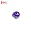 Joyería para Piercing Pequeña en Forma de Bombilla de Tres Puntas de Aleación de Titanio F136 con Rosca Externa para Piercings de Lengua, Labio, Oreja y Cartílago de la Oreja