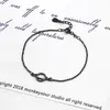 Nuevo Pulsera Minimalista de Planeta Negro Estilo Coreano y Japonés Joyería Dulce Creativa para Mujeres Accesorios de Colgante Personalizados Simples Venta al por Mayor