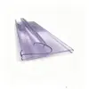 Tira de etiqueta de estante de supermercado tira de etiqueta de precio de PVC perfil extruido de plástico de alta transparencia hecho a medida no estándar desde la fábrica de origen
