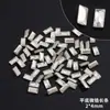 Zircônia Geométrica Irregular Banhada Diamantes de Zircônia com Fundo Plano Multifacetados Super Brilhantes Diamantes para Nail Art DIY Cristal Sintético Zircônia