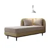 Chaise Longue de Luxo Leve Varanda de Apartamento Quarto Sofá Preguiçoso Cadeira de Lounge de Lazer Design Hotel de Negócios Pousada Sofá de Beleza