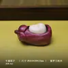 Lindo juguete de prensa de madera para aliviar el estrés, mini gadget creativo hecho a mano para aliviar el estrés, pequeño gadget portátil, adorable colgante
