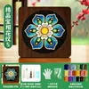 Posavasos de Esmalte Cloisonné Materiales Hechos a Mano para DIY Base Electrónica de Cloisonné Artesanía Tradicional Obras de Arte Tarea Regalo para Team Building