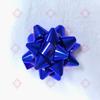 Flores Estrela Metálicas Puras de 1 polegada a 3 polegadas com Adesivo Atrás, Decoração de Natal Caixa de Presente, Flores Estrela Brilhantes