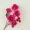 6 Flores Borboleta Flores de Casamento Artificiais Pequenas Frescas Casamento Flores de Teto de Casamento Decoração de Interiores Casa Hotel Arranjo de Flores