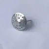 Malla filtrante para tetera de arcilla púrpura, anillo de sujeción para boquilla de tetera de acero inoxidable 316, malla filtrante para boquilla de tetera, malla filtrante de té de un solo agujero, colador de té