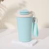 Acero Inoxidable 316 Taza de Café Muguete Cuerda Portátil para Exteriores Taza de Mano Taza Doble para Beber Taza Térmica al por Mayor