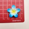 Simulação Colorida Brilhante Gradiente Face Flor Bauhinia Cinco Pétalas Acessórios Resina DIY Acessórios Capa de Celular Presilha Adesivo para Copo d'Água