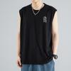 Camiseta sin mangas de la NASA para hombre, chaleco de fitness, ropa exterior holgada e informal, en stock, entrega en 24 horas, camiseta sin mangas de seda de hielo para hombre