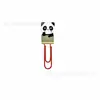 Clip de Papel de Panda de Dibujos Animados Anime Pvc Papelería de Oficina Clip de Papel Decorativo Transfronterizo Xiyin Pequeño Regalo Marcapáginas