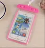 Bolsa Impermeable Luminosa para Teléfono Móvil al Aire Libre Playa Natación y Buceo Transparente Foto PVC Táctil Frecuencia Impermeable Estuche Venta al por Mayor de Fábrica