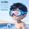 Gafas de natación de verano más vendidas, alta definición, impermeables, antivaho, marco grande, modelo nuevo para niños y niñas, equipo de natación, modelo nuevo al por mayor