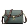Bolso cuadrado pequeño para mujer, bandolera retro de moda 2023, bolso de hombro con contraste de color, bolso cruzado sencillo y combinable.