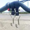 Gancho de Pendurar para Veículo Elétrico, Gancho de Aço Inoxidável, Pequeno Gancho sem Furo para Bicicletas Elétricas, Universal para Bicicletas e Motocicletas, Montado na Frente