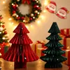 Decoraciones Navideñas Mini Árbol de Navidad de Escritorio Adornos Decoración del Hogar Escena Arreglo Props Colgantes de Regalo