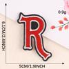Parche de letras en inglés Duo Cool para ropa, zapatos, sombreros, bolsos, accesorios, marca de número, etiqueta bordada, parche de tela bordado
