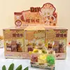 Novo Carrinho de Bebidas de Frutas DIY Cultural e Criativo, Casa de Cena em Miniatura de Comida, Casa de Brinquedo, Acessórios de Comida e Brincadeira, Enfeites e Presentes