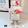 Graduación Día del Maestro Gatito Kt Gato Peluche Juguete Ramo Creativo y Práctico para Jardín de Infancia, Eventos de Supermercado, Cumpleaños