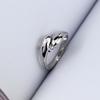 Anillo Feliz Doble Delfín de Productos de Fábrica Fuente Anillo de Boca Viva Delfín Bañado en Plata Transfronterizo Anillo de Doble Delfín del Día de San Valentín