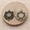 31x28mm 3.7g Aleación Multicolor Accesorios de Joyería Conectores para Pendientes Retro DIY