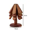 Tapete de Isolamento Térmico Sapele Transfronteiriço, Criativo Multifuncional Resistente a Altas Temperaturas para Mesa de Jantar Anti-Queimaduras, Jogo Americano, Suporte para Prato