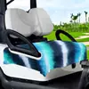 Suministro Exclusivo Transfronterizo de Cubiertas Antipolvo para Asientos de Carritos de Golf, Fundas para Asientos, Fundas Protectoras para Asientos de Vehículos Turísticos, Serie Oro Fluido