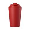 Taza de Café de 12 oz Acero Inoxidable 304 Doble Pared Aislada con Escala, Tapa Antiderrames y Base Antideslizante, Taza para Bebidas Calientes y Frías