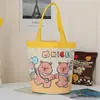 Dia das Crianças Aniversário Jardim de Infância Bebê Lembrancinha Sacola Balde Presente Diversão Infantil Grafite Bolsa de Lona Balde Abraço