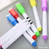 Marcador de Quadro Branco Colorido Criativo com Ponta de Pincel Marcador Apagável à Base de Água Desenho Grafite para Estudantes Crianças Marcador Pequeno para Quadro Branco