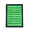Suporte de piso tabuleiro tático de futebol magnético quadro de ensino treinador Quadro de comando com caneta apagável quadro tático de futebol