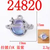 Colgante Dulce Fresco Luna Estrella Alrededor de Planeta Joyería Hecha a Mano DIY Pulsera Collar Pendientes Material Accesorios