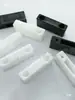 Limitador de Ventana Deslizante Plástico Acero Aleación de Aluminio Puerta Ventana Restrictor Cerradura de Seguridad para Niños Puerta Corredera Bloque Anticolisión