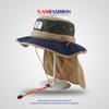 Sombrero de Sol de Secado Rápido para Camping al Aire Libre para Hombre y Mujer Verano Protección de Cuello Protección Solar Versátil Sombrero de Pescador Senderismo Escalada Pesca Sombrero de Cubo