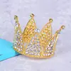 Decoración de Pastel de Cumpleaños para Niños de 6 y 8 Pulgadas, Decoración de Corona, Adornos para Hornear, Decoración de Cumpleaños de Un Año, Regalo
