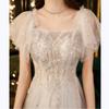 Vestido de Noite Amazon Cross-Border de Alta Qualidade, Vestido de Dama de Honra com Temperamento de Alta Qualidade, Vestido de Noite de Banquete de Alta Qualidade