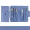 Set de Cortauñas de Acero Inoxidable Transfronterizo Set de 16 Piezas Herramientas para Pedicura Casera Tijeras de Manicura Tijeras Oblicuas