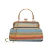 Bolso de Concha Casual de Moda Único 2026 Nuevo Bolso Cruzado Vintage Bolso de Mano con Cierre Bolso Cruzado de Hombro para Viajes