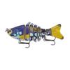 Isca Luya mais de sete peixes isca dura pintada plástico estilo de natação coquete boca de robalo peixe mandarim pesca em água doce e salgada isca