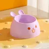 Nuevo Plato para Mascotas, Plato Pequeño de Dinosaurio para Gatos, Plato para Perros de Acero Inoxidable Seguro y Saludable, Protege la Columna Cervical, Plato Inclinado para Beber y Comer