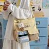 Bolso de Mano Estilo Coreano Ins Estilo Universitario, Versátil para Ir al Trabajo y a Clase, Bolso de Hombro Casual para Mujer, Bolso Cruzado, Bolso para Tutorías