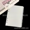 Páginas Divisórias Coloridas A5A6A7 em Estoque Fabricante Caderno PP Removível Classificação e Organização Divisórias para Fichário de 6 Furos