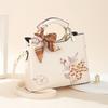 Bolsa de Regalo Bordada Estilo Nacional Estilo Chino Nuevo Bolsa para Mujer Bolsa para Nueva Mamá Elegante Señora de Mediana Edad Bolso Cruzado Bolso de Mano