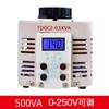 Regulador de Voltaje de CA Monofásico 220V Dc Shangde 0-250V/300 Regulador de Voltaje para Depuración de Equipos Transformador Doméstico