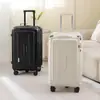 Nova Mala Expandível de Abertura Lateral de Grande Capacidade com Rodas Universais Silenciosas, Malas de Rodinha Espessadas de 28 polegadas, Bagagem de Mão Protegida por Senha