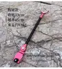 Suporte de vara de pesca telescópico universal multi-cor tipo botão de liga de alumínio, montado na traseira, para pesca de peixes grandes, com haste antiderrapante e absorvente de choque