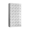 Armario metálico para vestuario de nueve puertas para empleados con cerradura seis puertas para dormitorio taller de fábrica zapatero multi-puerta vestuario