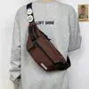 Bolso de Pecho para Hombres y Mujeres, Bolso de Hombro Deportivo Simple de Moda, Riñonera Casual Estilo Japonés, Mochila Cruzada de Moda para la Calle