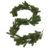 Simulação Planta Verde Natal Rabo de Cachorro Rattan Artificial Agulha de Pinho Pendurado na Parede Decoração de Porta de Casa de Férias de Natal Transversal